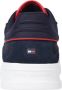 Tommy Hilfiger Lightweight Corporate Heren Sneakers Sport Casual Schoenen Navy Blauw FM0FM02661-DW5 - Thumbnail 13