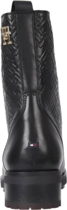 Tommy Hilfiger Thgram Biker Boot Zwart Dames