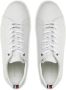 Tommy Hilfiger Premium Cupsole Geleerde Leren Sneakers White Heren - Thumbnail 8