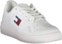 TOMMY JEANS Plateausneakers TJW RETRO BASKET ESS vrijetijdsschoen lage schoen veterschoen met zijlogo-vlag - Thumbnail 8