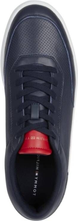 Tommy Hilfiger verhoogde cupsole perf -schoen Blauw Heren