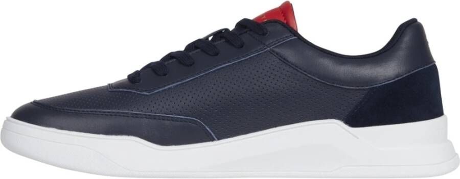 Tommy Hilfiger verhoogde cupsole perf -schoen Blauw Heren