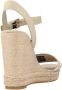 TOMMY HILFIGER Sandalen Dames Seasonal Webbing Wedge Maat: 40 Materiaal: Leer Kleur: Beige - Thumbnail 11
