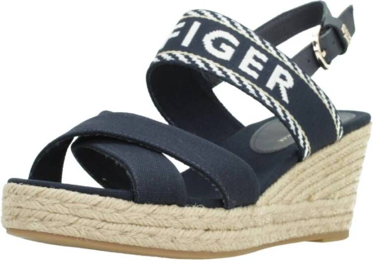 Tommy Hilfiger Wedges Blue Dames