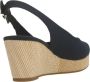 Tommy Hilfiger Alpargatas Iconic Elba Sling Back Sleehak Blue Dames - Thumbnail 7