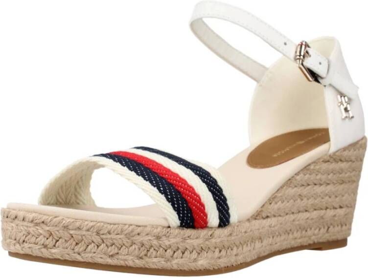 Tommy Hilfiger Wedges White Dames