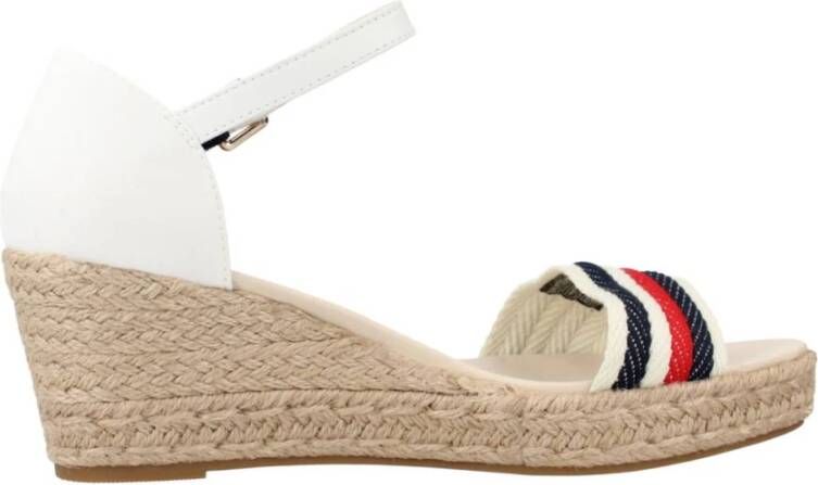 Tommy Hilfiger Wedges White Dames