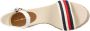 Tommy Hilfiger Gerecyclede Katoenen Sleehak Sandalen White Dames - Thumbnail 8