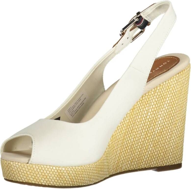 Tommy Hilfiger Wedges White Dames