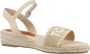 Tommy Hilfiger espadrilles beige Meisjes Textiel Logo 35 - Thumbnail 12