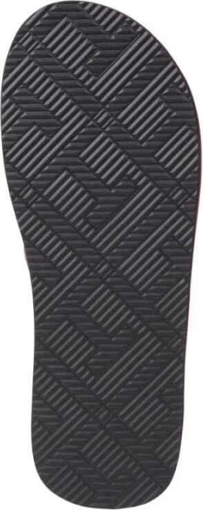 Tommy Hilfiger Winter Cognac Flip Flops Bruin Brown Heren