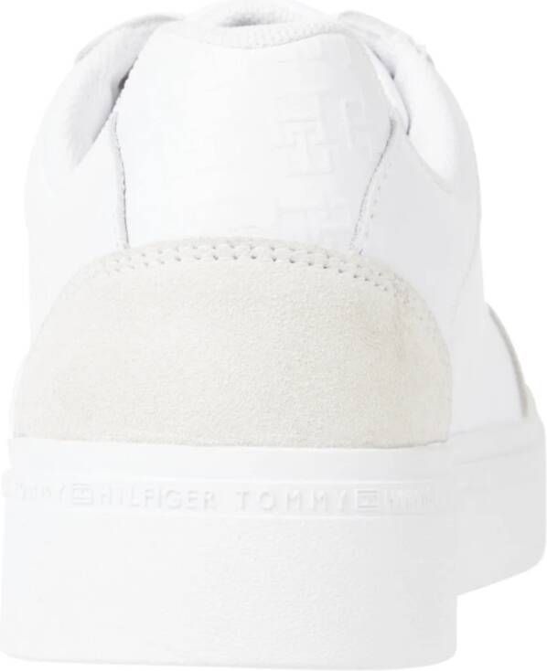 Tommy Hilfiger Witte Court Sneaker Damesschoenen White Dames