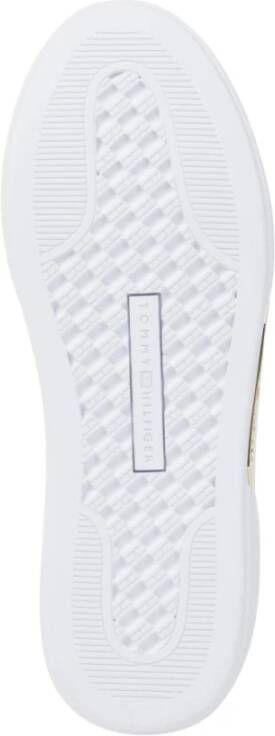 Tommy Hilfiger Witte Court Sneaker voor Vrouwen White Dames
