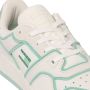 TOMMY JEANS Tjw Retro Basket Foam Edge Sneakers Leren Sneaker Dames Wit - Thumbnail 8