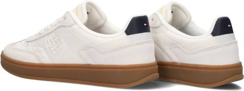 Tommy Hilfiger Witte Heritage Dames Lage Sneakers White Dames