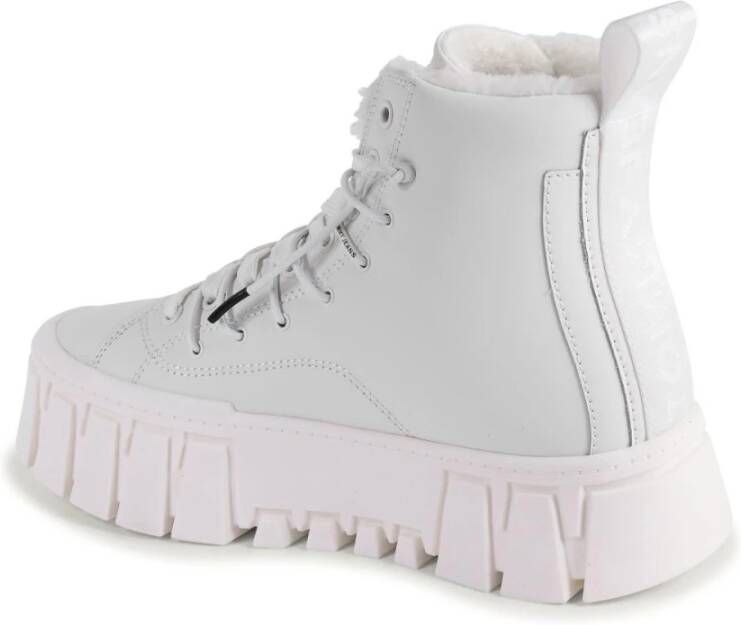 Tommy Hilfiger Witte HighTop Platform Sneakers