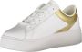 Tommy Hilfiger Witte Lace-Up Wedge Sneaker met Contrast White Dames - Thumbnail 9