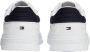 Tommy Hilfiger Witte lage leren sneakers White Heren - Thumbnail 9