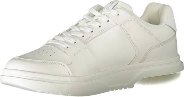 Tommy Hilfiger Witte Leren Heren Sneakers