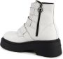 Tommy Hilfiger Witte Leren Laarzen Gemaakt in Portugal - Thumbnail 2
