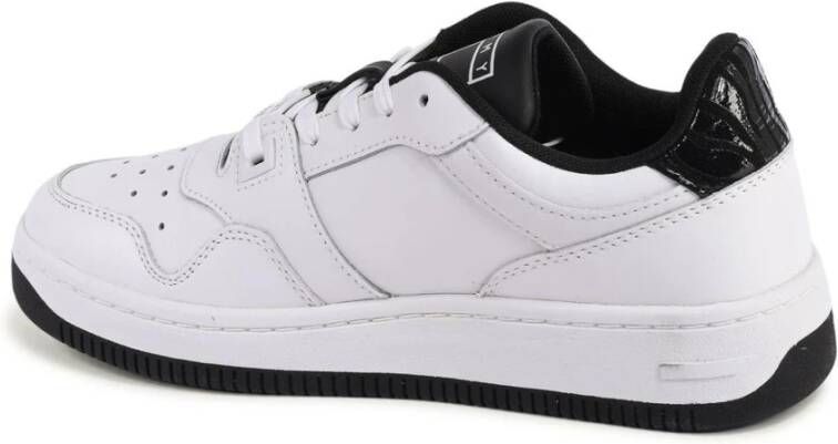 Tommy Hilfiger Witte Leren Sneaker Model