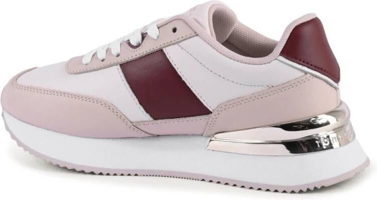 Tommy Hilfiger Witte Leren Sneakers