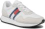 TOMMY JEANS Sneakers met sleehak TJW EVA RUNNER MAT MIX ESS vrijetijdsschoen lage schoen veterschoen met zijlogo-vlag - Thumbnail 7