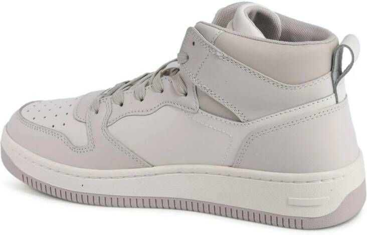 Tommy Hilfiger Witte Leren Sneakers Stijlvol Model