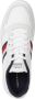 Tommy Hilfiger Sneakers TH CUPSET RWB LTH met zijstrepen vrijetijdsschoen lage schoen veterschoen - Thumbnail 10
