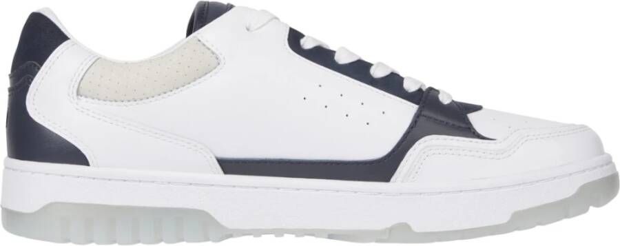 Tommy Hilfiger Witte Locker Sneakers voor Mannen White Heren