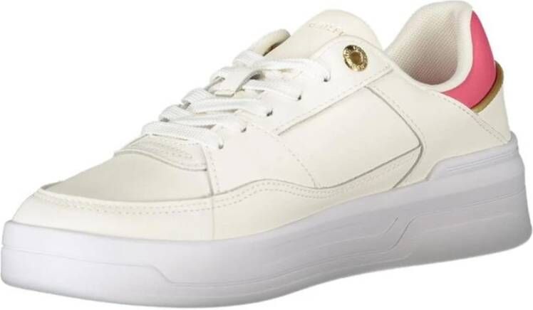Tommy Hilfiger Witte Polyester Casual Sneaker Vrouwen White Dames