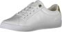 Tommy Hilfiger Witte Polyester Sneaker met Contrasterende Details - Thumbnail 4