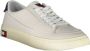 Tommy Hilfiger Witte Polyester Sneaker met Contrasterende Details White Heren - Thumbnail 6