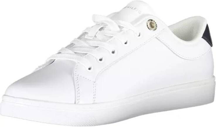 Tommy Hilfiger Witte Polyester Sneaker voor Dames Wit Dames