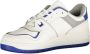 Tommy Hilfiger Sportieve witte sneakers met koningsblauwe details White Heren - Thumbnail 11