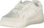 Tommy Hilfiger Witte polyester sneakers met contrastdetails White Dames - Thumbnail 11