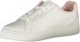Tommy Hilfiger Witte Polyester Sneakers met Veters Contrastdetails Logo White Dames - Thumbnail 5