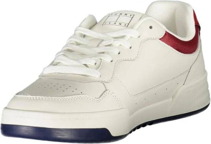 Tommy Hilfiger Witte Polyester Sneakers voor Mannen
