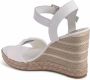 Tommy Hilfiger Wedges met labelstitching model 'ECRU' - Thumbnail 5