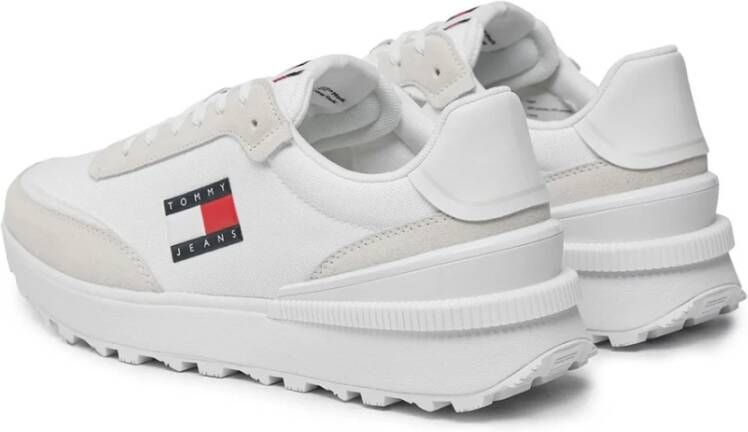 Tommy Hilfiger Witte Sneakers Klassiek Model White Heren