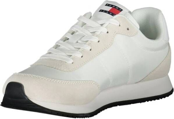 Tommy Hilfiger Witte Sneakers met Contrastdetails