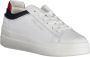 Tommy Hilfiger Witte Sneakers voor Heren met Contrasterende Details Wit Heren - Thumbnail 9