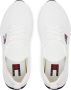 Tommy Hilfiger Witte Sneakers met Opgezet Logo - Thumbnail 3