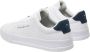 Tommy Hilfiger Plateausneakers TH COURT LEATHER GRAIN ESS vrijetijdsschoen halfschoen veterschoen met logo-opdruk - Thumbnail 6