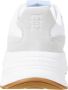 TOMMY HILFIGER Lage Sneakers Dames Chunky Feminine Runner Hardware Maat: 39 Materiaal: Suède Kleur: Wit - Thumbnail 7