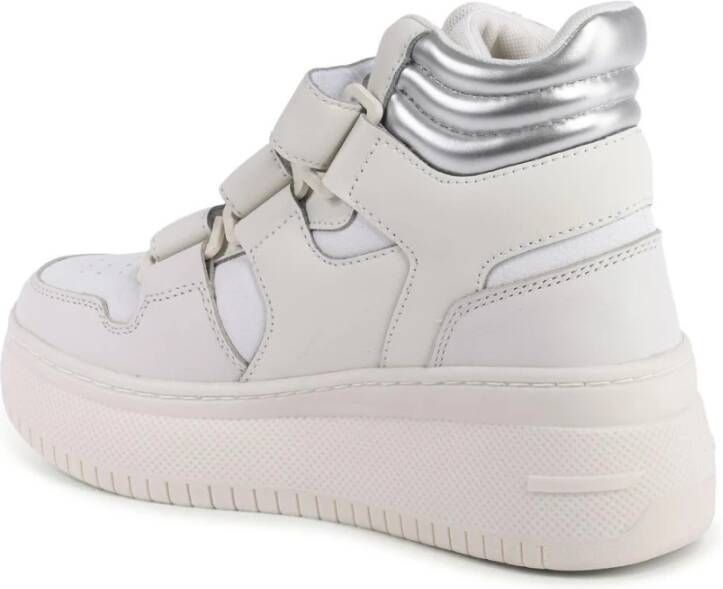 Tommy Hilfiger Witte Velcro Strap Sneakers