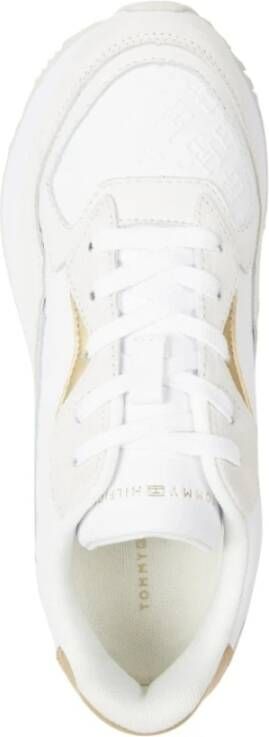 Tommy Hilfiger Witte Vrijetijdssneakers Fw0Fw07816 YBS White Dames