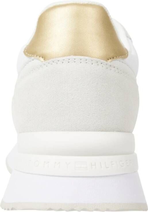 Tommy Hilfiger Witte Vrijetijdssneakers Fw0Fw07816 YBS White Dames