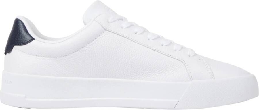 Tommy Hilfiger Witte Vrijetijdssneakers voor Mannen White Heren