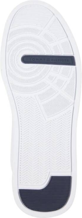 Tommy Hilfiger Witte Vrijetijdssneakers voor Mannen White Heren